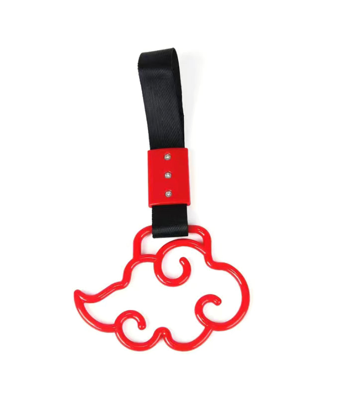 Cloud shaped car handle, tsurikawa(Red,Cloud)