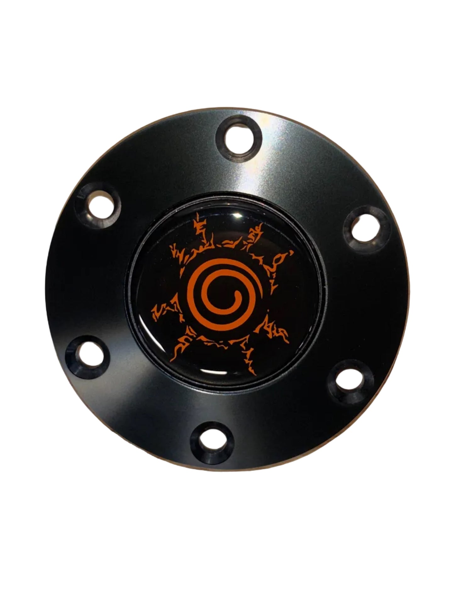 Naruto~Horn Button~Black/Orange
