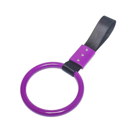 Circle shaped car handle, Tsurikawa(Purple,Circle)