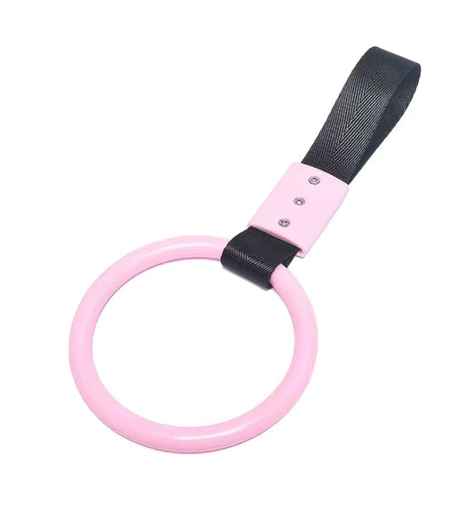 Circle shaped car handle, Tsurikawa(Pink,Circle)