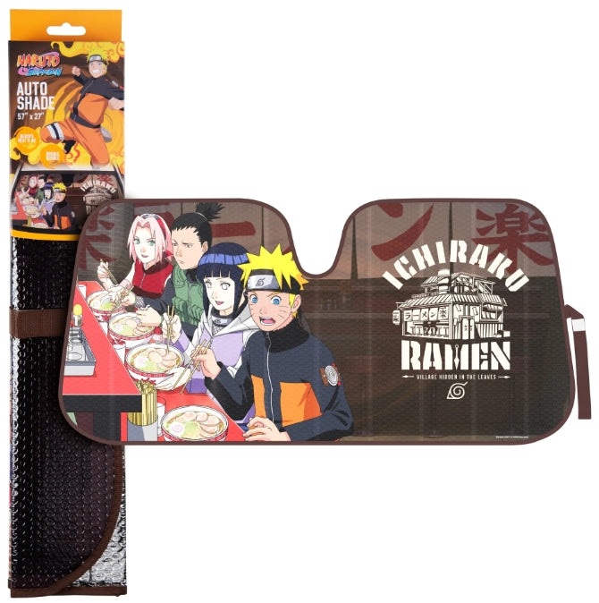 Naruto & friends ~ Windshield Sunshade - 57 x 27"